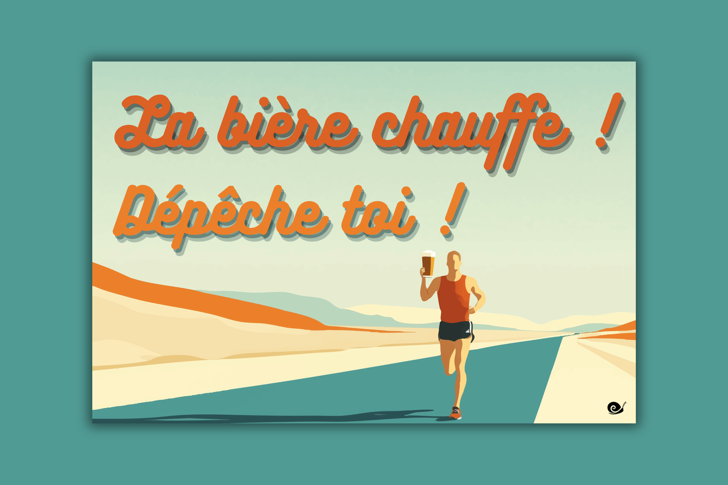 La bière chauffe